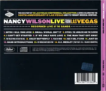 Nancy Wilson - Live from Las Vegas (2005)