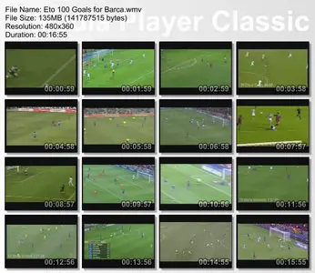 Samuel Eto'o - 100 Goals for Barcelona