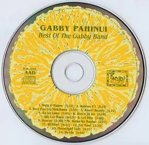 Gabby Pahinui - Best Of The Gabby Band 1972-1977 (1993) {Panini Records PCD-1010}