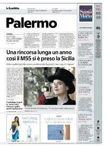 la Repubblica Palermo - 6 Marzo 2018