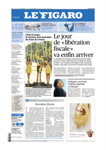 Le Figaro Du Lundi 27 juillet 2015