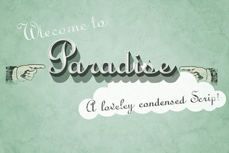 Typeface TTF - Paradise