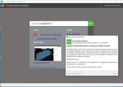 ContextCapture Desktop CONNECT Edition Update 20 (10.20.0.4145)