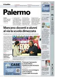 la Repubblica Palermo - 9 Settembre 2018