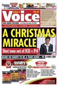 Daily Voice – 23 December 2022