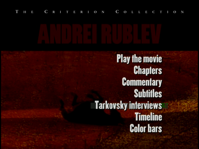 ANDREI RUBLEV (1969) - (The Criterion Collection - #34) [DVD9] [1999]