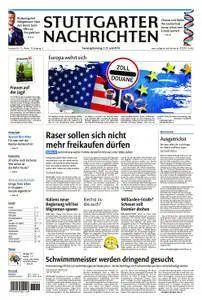 Stuttgarter Nachrichten Stadtausgabe (Lokalteil Stuttgart Innenstadt) - 02. Juni 2018