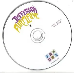 Jefferson Airplane - Fly Translove Airways (2017) {5CD Box Set, Sandoz SNZCD2003 rec 1965-1970}