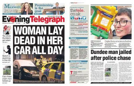 Evening Telegraph Late Edition – November 08, 2017