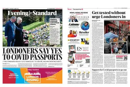 London Evening Standard – April 15, 2021