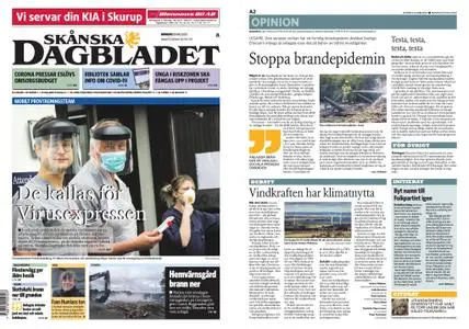 Skånska Dagbladet – 18 maj 2020