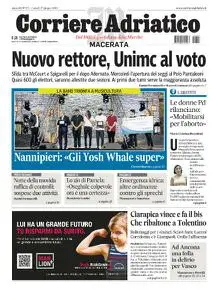 Corriere Adriatico Macerata - 27 Giugno 2022