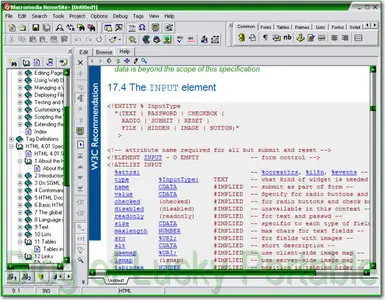 Macromedia HomeSite Plus 5.5 Portable