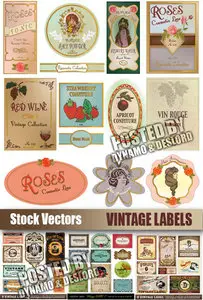 Vintage Labels - Stock Vectors