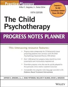 The Child Psychotherapy Progress Notes Planner, 5th edition