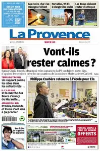  La Provence, Marseille – Mardi 15 Octobre 2013