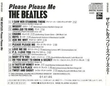 Beatles - Please Please Me (1963) [Toshiba-EMI CP32-5321, Japan]