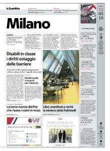 la Repubblica Milano - 12 Maggio 2018