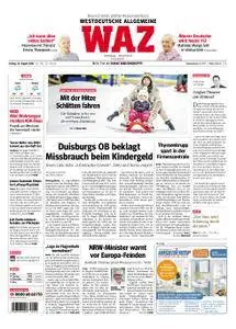 WAZ Westdeutsche Allgemeine Zeitung Essen-Postausgabe - 10. August 2018