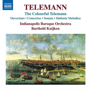 Barthold Kuijken, Indianapolis Baroque Orchestra - The Colorful Telemann (2020)