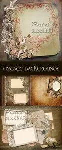 Stock Photo - Romantic Vintage Backgrounds