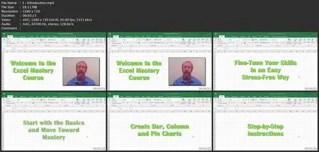 Excel At Work - Complete Ms Excel Mastery Beginner To Pro