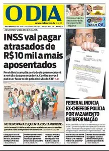 Jornal O Dia em PDF, Sexta, 18 de Fevereiro de 2011