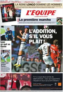 L'EQUIPE (13 Août 2011)