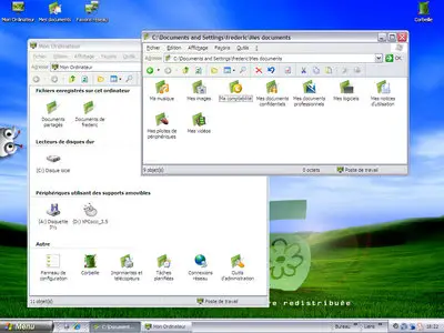 Windows XP Coccinelle Métamorphose 3.5