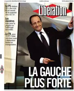 Libération du Lundi 11 Avril 2012