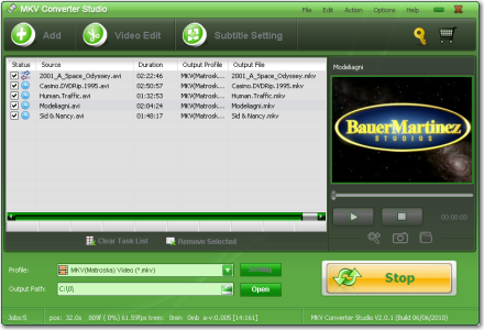 MKV Converter Studio 2.0.2