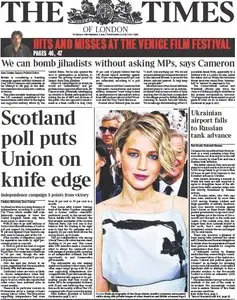 The London Times September 02 2014