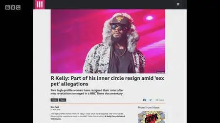 BBC - R Kelly: The Sex Scandal Continues (2018)