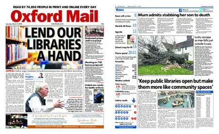 Oxford Mail – March 10, 2018