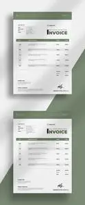 Invoice Flyer Template 723774558