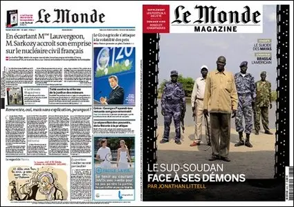 Le Monde - 18 June 2011 (+ Supplement)
