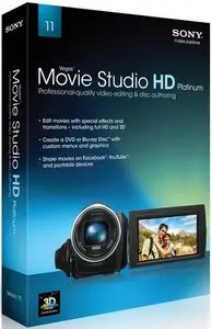 Vegas Movie Studio HD Platinum 11.0 Build 231 Production Suite