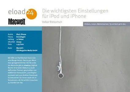 Volker Riebartsch: Die wichtigsten Einstellungen für iPod und iPhone
