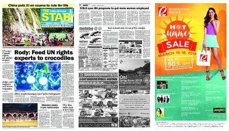 The Philippine Star – Marso 12, 2018
