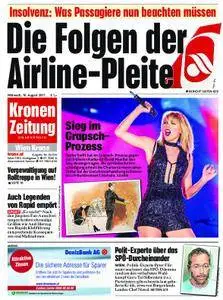 Kronen Zeitung - 16. August 2017