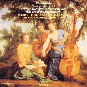 Robert King, The King's Consort - Henry Purcell: Odes & Welcome Songs, Vol. 8 - Come ye sons of Art (1992)