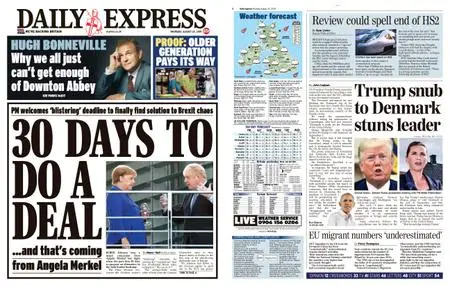 Daily Express – August 22, 2019