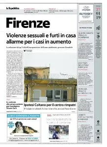la Repubblica Firenze - 27 Gennaio 2019