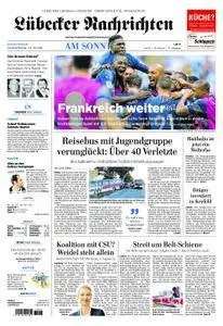 Lübecker Nachrichten - 01. Juli 2018