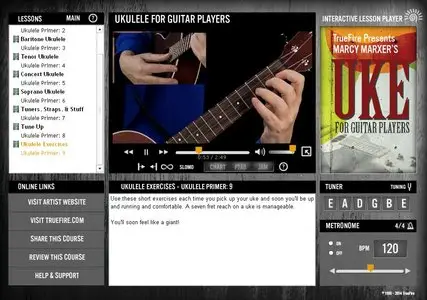 TrueFire - Marcy Marxer's Uke For Guitar Players