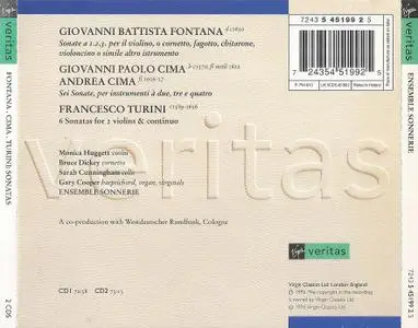 Ensemble Sonnerie - Fontana, Cima, Turini: Sonatas (1996)