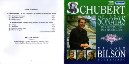 Malcolm Bilson -  Schubert - Piano Sonatas (1998) 