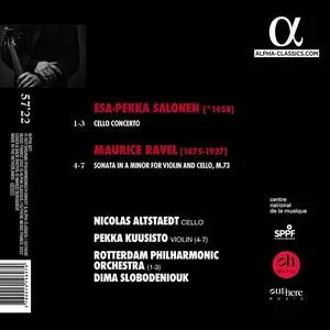 Nicolas Altstaedt - Salonen: Cello Concerto; Ravel: Sonata for Violin & Cello (2022)