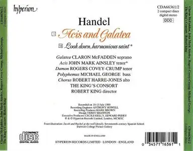 Robert King, The King's Consort - Handel: Acis and Galatea (1990)