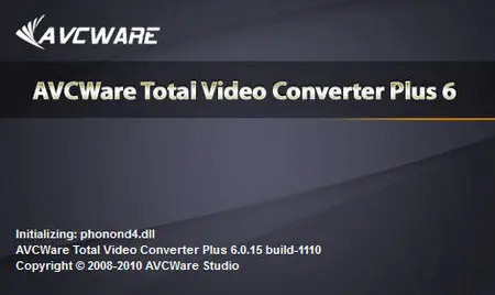 AVCWare Total Video Converter Plus 6.0.15.1110 Portable